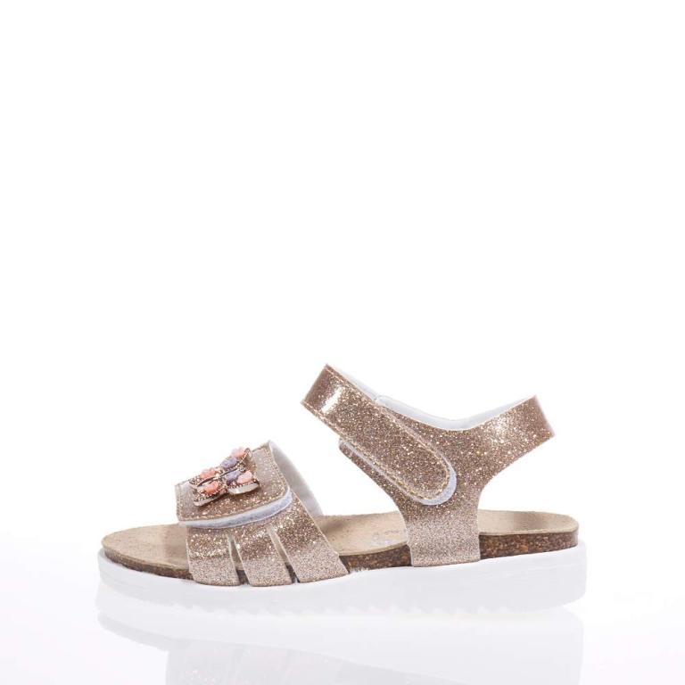LELLI KELLY LKCV4216 OR52 JASMINE GLITTER GOLD ROSE SANDALS
