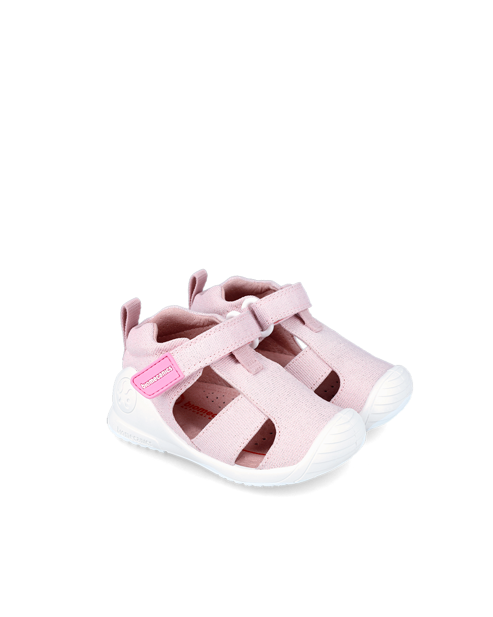 BIOMECANICS 242189 A ROSA PINK PIQUE SANDAL