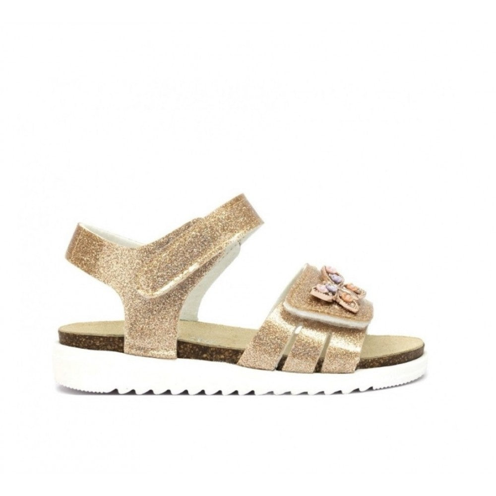 LELLI KELLY LKCV4216 OR52 JASMINE GLITTER GOLD ROSE SANDALS