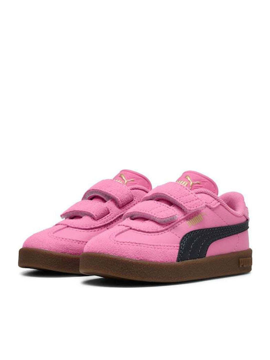 PUMA 402308 13 PUMA CLUB I ERA V INF POSIE PINK-NEW NAVY SNEAKERS
