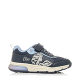 GEOX J048VB NAVY/SKY DISNEY FROZEN BLUE J SPACECLUB G OAJHS C4231