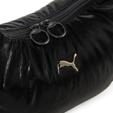 PUMA 091299 04 UP HOBO BAG PUMA BLACK METALLIC GOLD LOGO