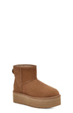 UGG CLASSIC MINI PLATFORM 1134991-CHE CHESTNUT BOOTS