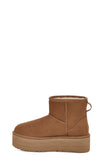 UGG CLASSIC MINI PLATFORM 1134991-CHE CHESTNUT BOOTS