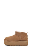 UGG CLASSIC ULTRA MINI PLATFORM WOMEN 1135092 CHESTNUT BOOTS