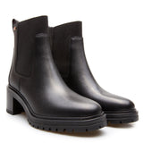 TOMMY HILFIGER FW0FW08163 LEATHER CHELSEA BLACK BOOTS