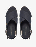 Tommy Hilfiger FW0FW08669 Denim espadrille platform