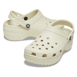 Crocs Classic platform clog 206750 -2Y2 beige