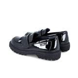 GARVALIN 241700-B BLACK MOCASIN KIDS