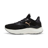 PUMA 310162 01 SOFTRIDE BLACK SNEAKERS WOMEN