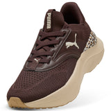 PUMA 313610 01 softride mayve animal wns chocolate brown snow SNEAKERS