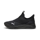 PUMA 378787 01 SOFTRIDE BLACK SNEAKERS WOMEN