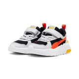 PUMA 391481 13 REDMAZING GREY tangerine black sneakers kids