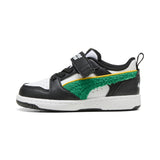 PUMA 404396 01 SUPER REBOUND BLACK KIDS SNEAKERS
