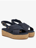 Tommy Hilfiger FW0FW08669 Denim espadrille platform