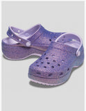 CROCS PLATFORM IRID GLITTER CLOG 211024-5BR
