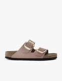 Birkenstock Σανδαλια Leather Arizona Big Buckle Lenb Narrow 1024074 old rose