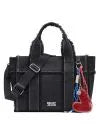 DKNY R62ADP70 Black Denim Barret MD Tote Bag