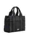 DKNY R62ADP70 Black Denim Barret MD Tote Bag