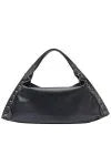 DKNY R62CAR49 Black Rocco Hobos Handbag