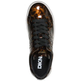 DKNY K3628030 Abeni Lace Up Sneakers - Brown Multi