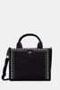 DKNY R62ADR46 Black Denim Mila MD Tote Bag