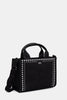 DKNY R62ADR46 Black Denim Mila MD Tote Bag