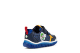 GEOX B465ZC000BCC4226 LIGHTYLOO NAVY/ROYAL SUPERMARIO LUIGI SNEAKERS