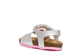 GEOX B552RD 000NF C1000 WHITE SANDALS