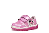 GEOX B5561B0AJGNC8006 DK PINK LIGHTYLOO SNEAKER KIDS ΜΕ ΦΩΤΑΚΙΑ