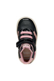 GEOX B561MC 00254 C9289 BLACK/OLD ROSE BOOTIES