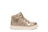 GEOX B563HA 0BSNF C5005 &nbsp;B NASHIK A PRINT SUEDE=PEARL DK BEIGE BOOTIES