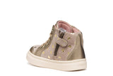 GEOX B563HA 0BSNF C5005 &nbsp;B NASHIK A PRINT SUEDE=PEARL DK BEIGE BOOTIES
