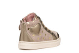 GEOX B563HA 0BSNF C5005 &nbsp;B NASHIK A PRINT SUEDE=PEARL DK BEIGE BOOTIES
