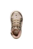 GEOX B563HA 0BSNF C5005  B NASHIK A PRINT SUEDE=PEARL DK BEIGE BOOTIES