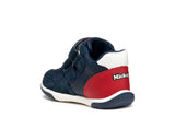 GEOX B566CB 05422 C0735 B ZAPITO B-GEOBUCK+SUEDE NAVY/RED
