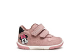 GEOX B566DB 05422 C8A9B ANTIQUE ROSE/BLACK  SNEAKERS