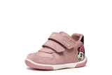 GEOX B566DB 05422 C8A9B ANTIQUE ROSE/BLACK  SNEAKERS