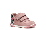 GEOX B566DB 05422 C8A9B ANTIQUE ROSE/BLACK  SNEAKERS