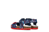GEOX B652QB NAVY/RED SANDAL CHALKI 00004 C0735 SANDALS