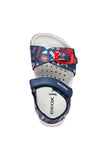 GEOX B652QB NAVY/RED SANDAL CHALKI 00004 C0735 SANDALS