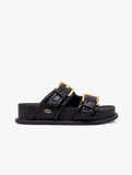 LIU JO BLACK SANDALS Σανδαλια Dress_2 Loren 09 Spreading SA5127EX014 22222 nero