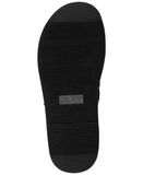 DKNY K 2699375 BLACK BRUCIAN-DOUBLE BAN FLATFORMS