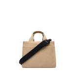 DKNY R41AOC80 G6E  LT KHAKI /BLACK  HADLEE TOTE HANDBAG