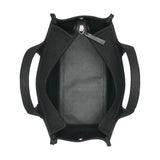 DKNY R41AOR57 BSV BLACK/SILVER  HADLEE TOTE HANDBAG