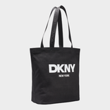 DKNY R53AGN37 BLK BLACK IZZY TOTE HANDBAG