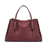 DKNY R62DMI98 Wine JOSIE Satchel Bag