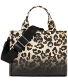 DKNY R52ALC80 HADLEE TOTE BAG LEOPAR