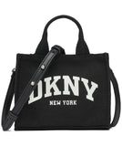 DKNY R53AOM56 BSV BLACK/SILVER HADLEE CROSS BODY HANDBAG