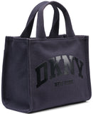 DKNY R41AOC80 MID MIDNIGHT HADLEE TOTE HANDBAG